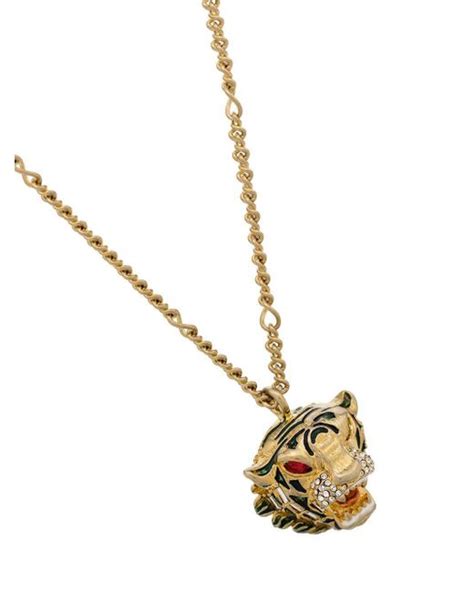 Gucci tiger necklace